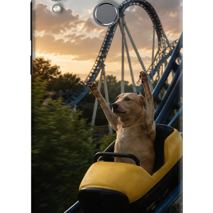 Rollercoaster Dog Honor Play Hard Case Back Cover by Casekaro