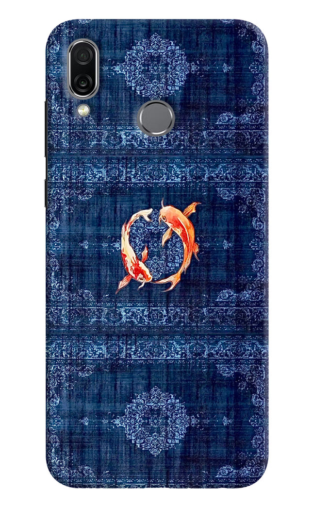 Koi Blue Honor Play Hard Case Back Cover by Casekaro