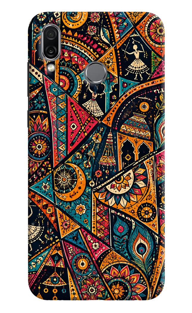 Folk Print Honor Play Hard Case Back Cover by Casekaro