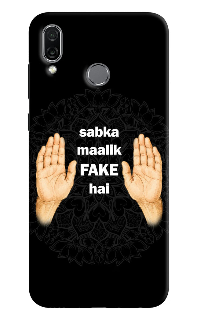 Sabka Malik Fake Honor Play Hard Case Back Cover by Casekaro