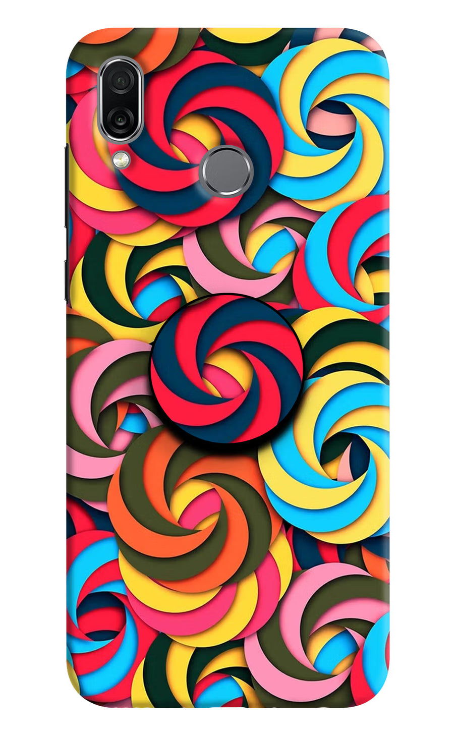 Spiral Pattern Honor Play Pop Case, Hard case