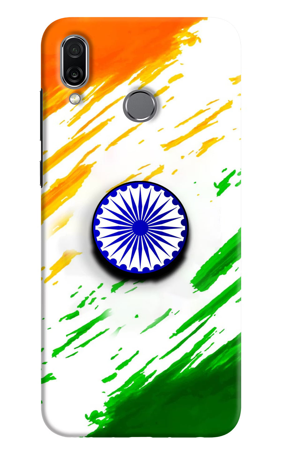 Indian Flag Ashoka Chakra Honor Play Pop Case, Hard case