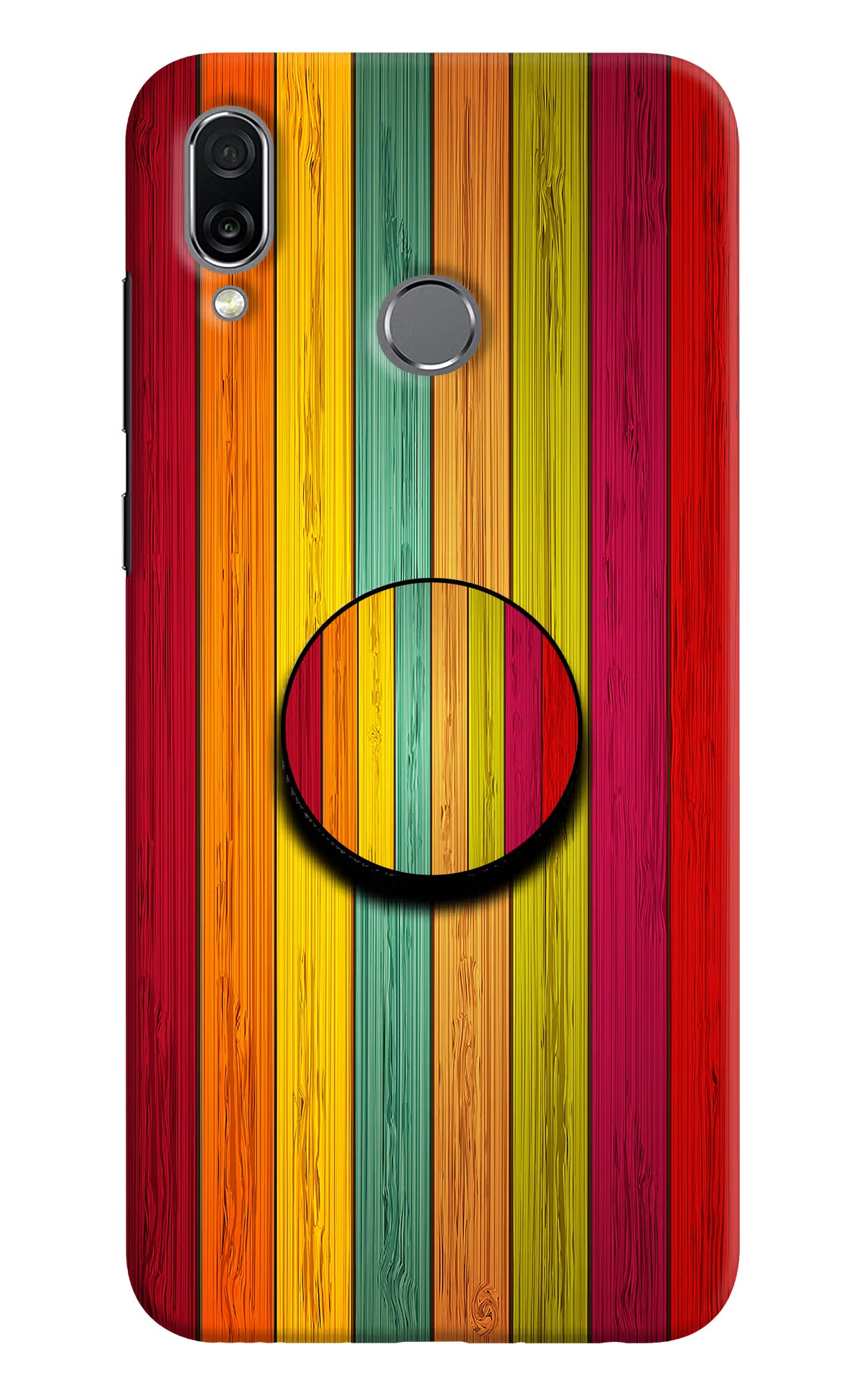 Multicolor Wooden Honor Play Pop Case by Casekaro