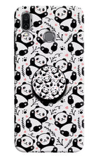 Cute Panda Honor Play Pop Case by Casekaro