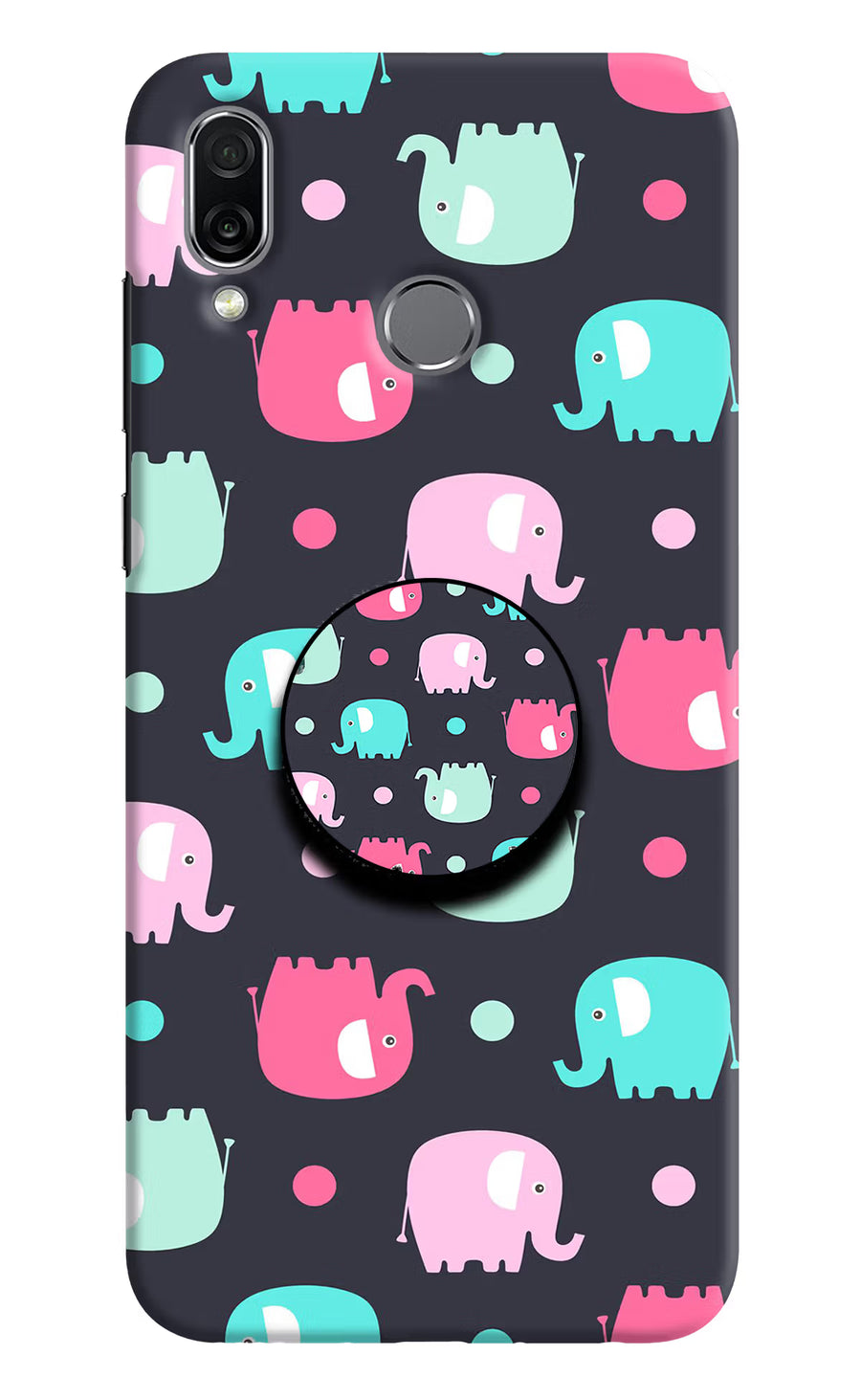 Baby Elephants Honor Play Pop Case, Hard case