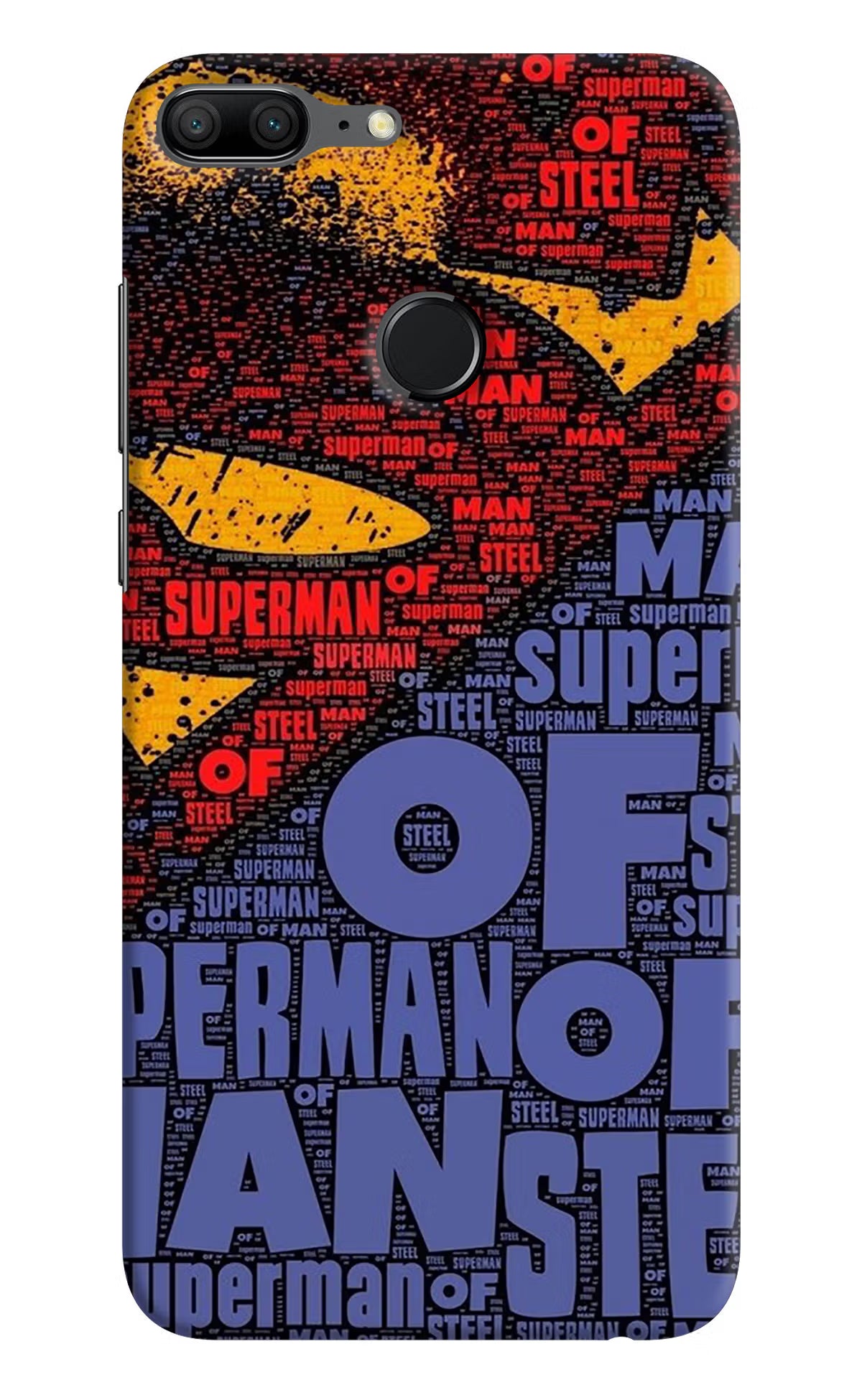 Superman Honor 9 Lite Hard Case Back Cover by Casekaro