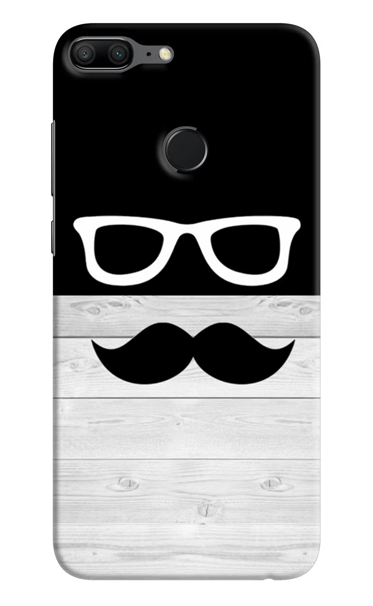 Mustache Honor 9 Lite Hard Case Back Cover by Casekaro