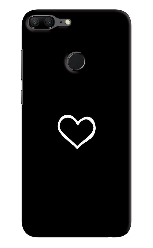 Heart Honor 9 Lite Hard Case Back Cover by Casekaro