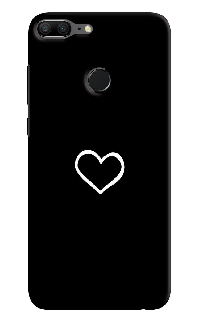 Heart Honor 9 Lite Hard Case Back Cover by Casekaro