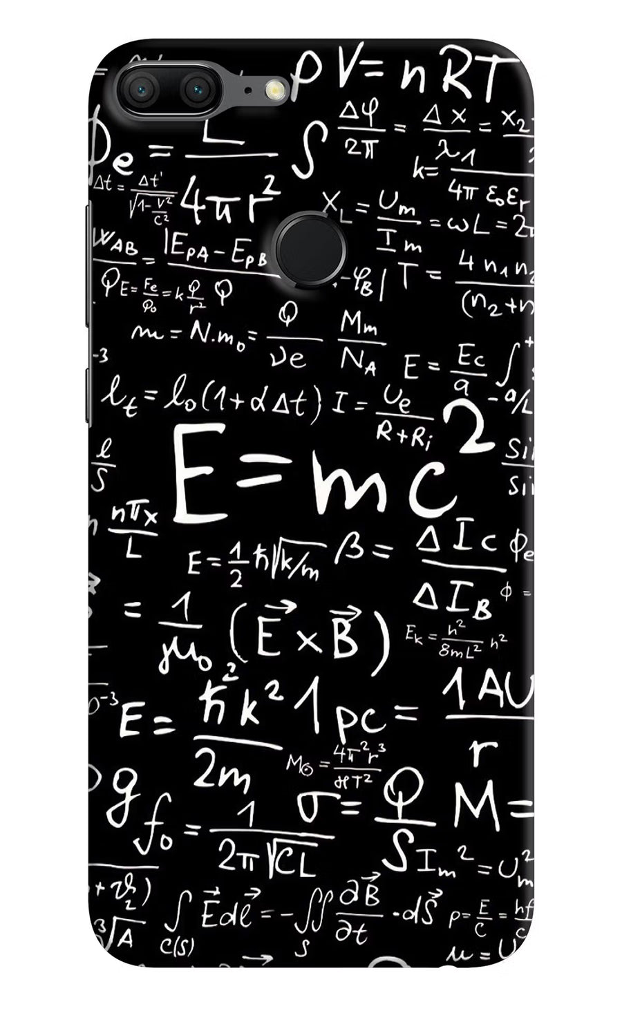 Physics Formula Honor 9 Lite Back Cover, Hard case
