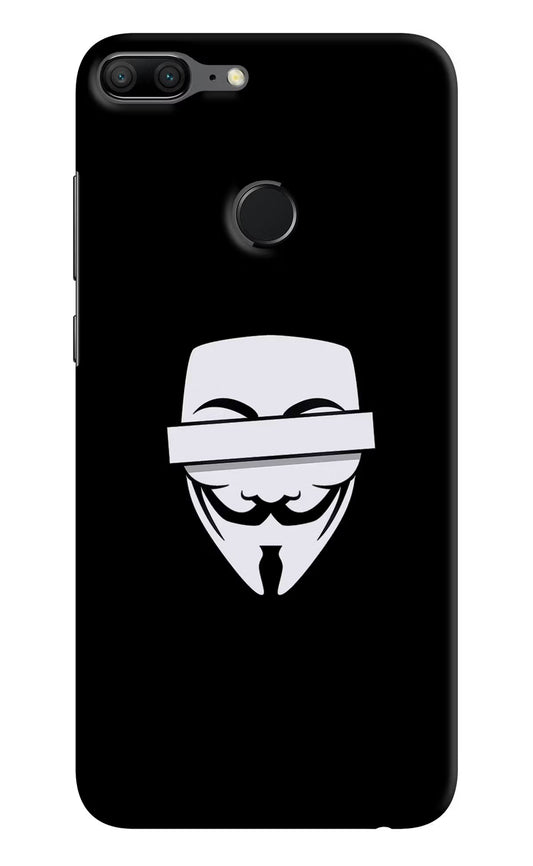 Anonymous Face Honor 9 Lite Hard Case Back Cover by Casekaro
