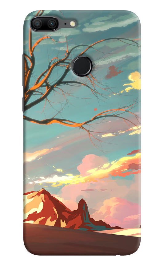 Scenery Honor 9 Lite Hard Case Back Cover by Casekaro
