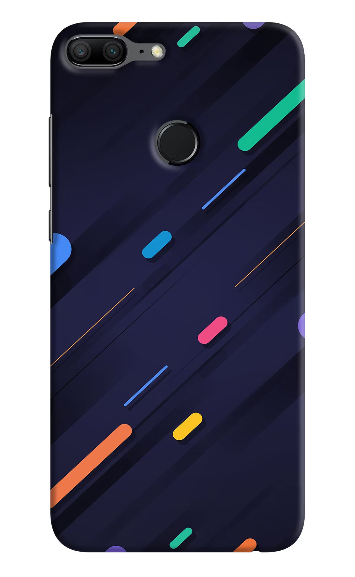 Abstract Design Honor 9 Lite Hard Case Back Cover by Casekaro