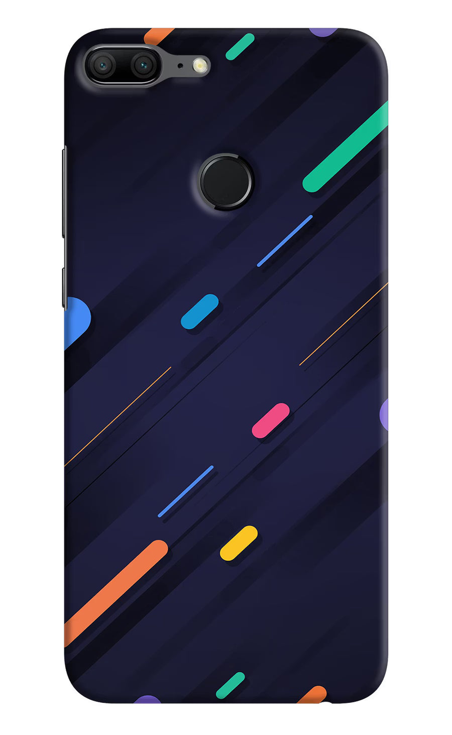 Abstract Design Honor 9 Lite Back Cover, Hard case