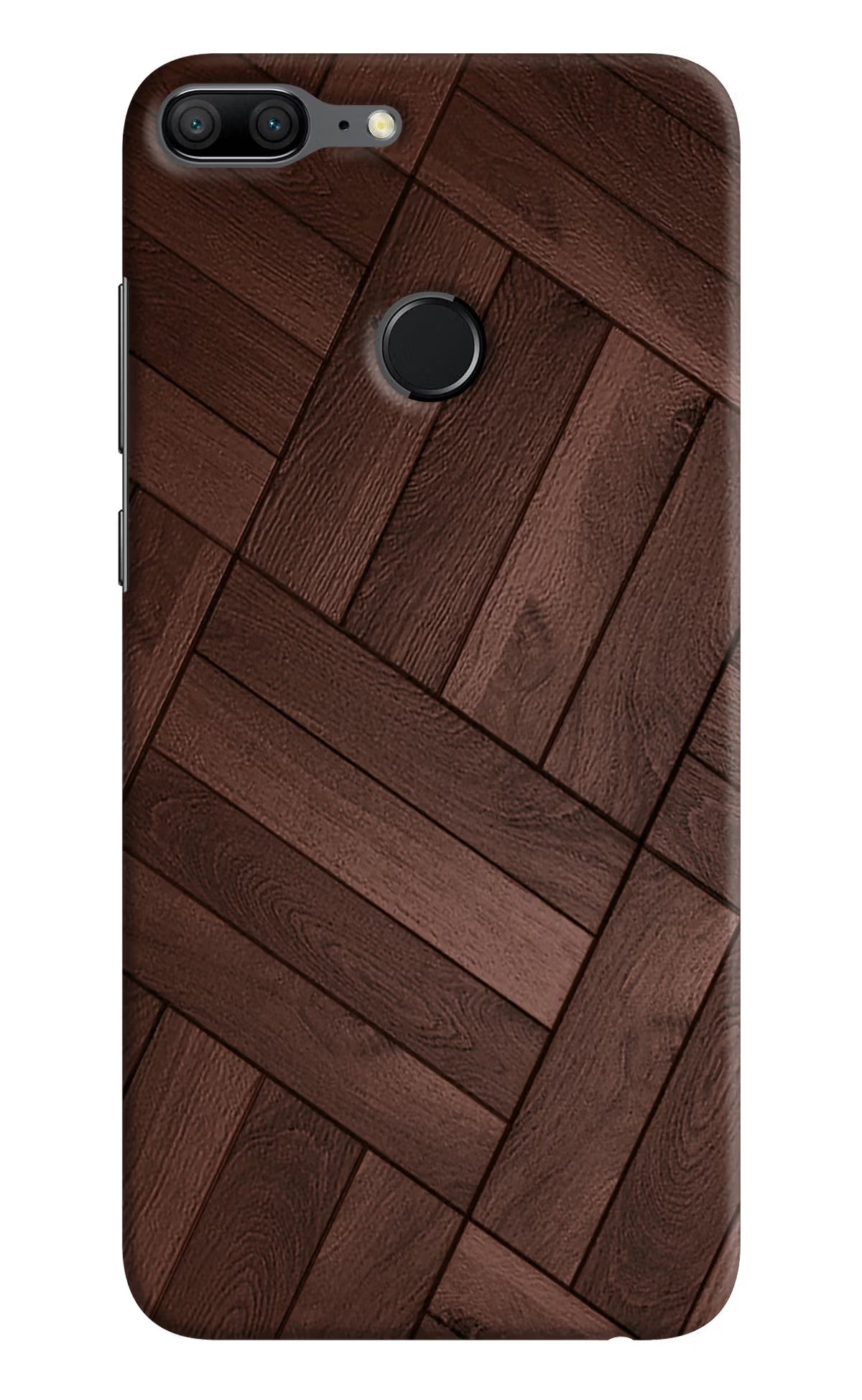 Wooden Texture Design Honor 9 Lite Hard Case Back Cover by Casekaro