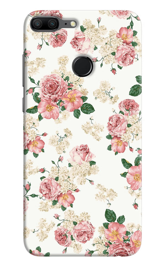 Flowers Honor 9 Lite Hard Case Back Cover by Casekaro
