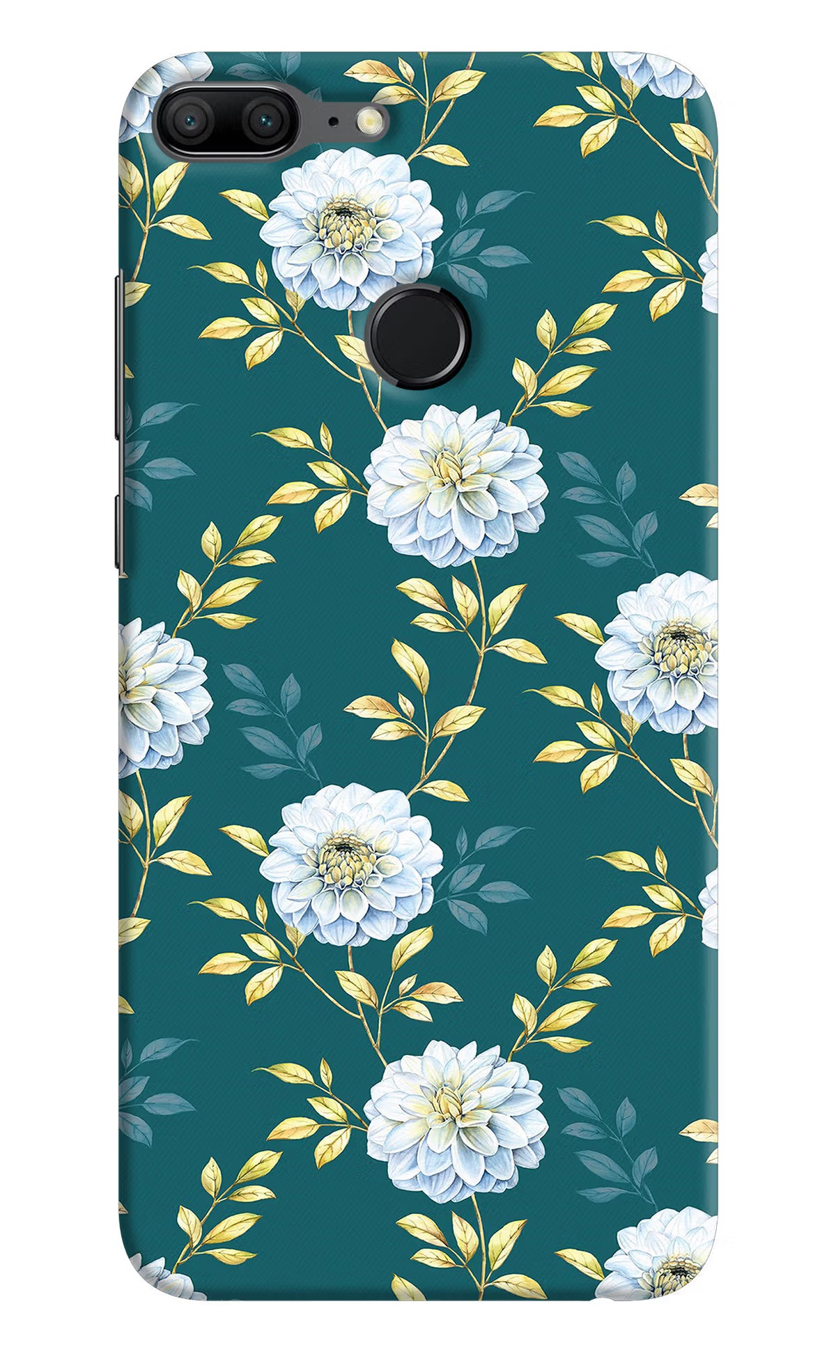 Flowers Honor 9 Lite Hard Case Back Cover by Casekaro