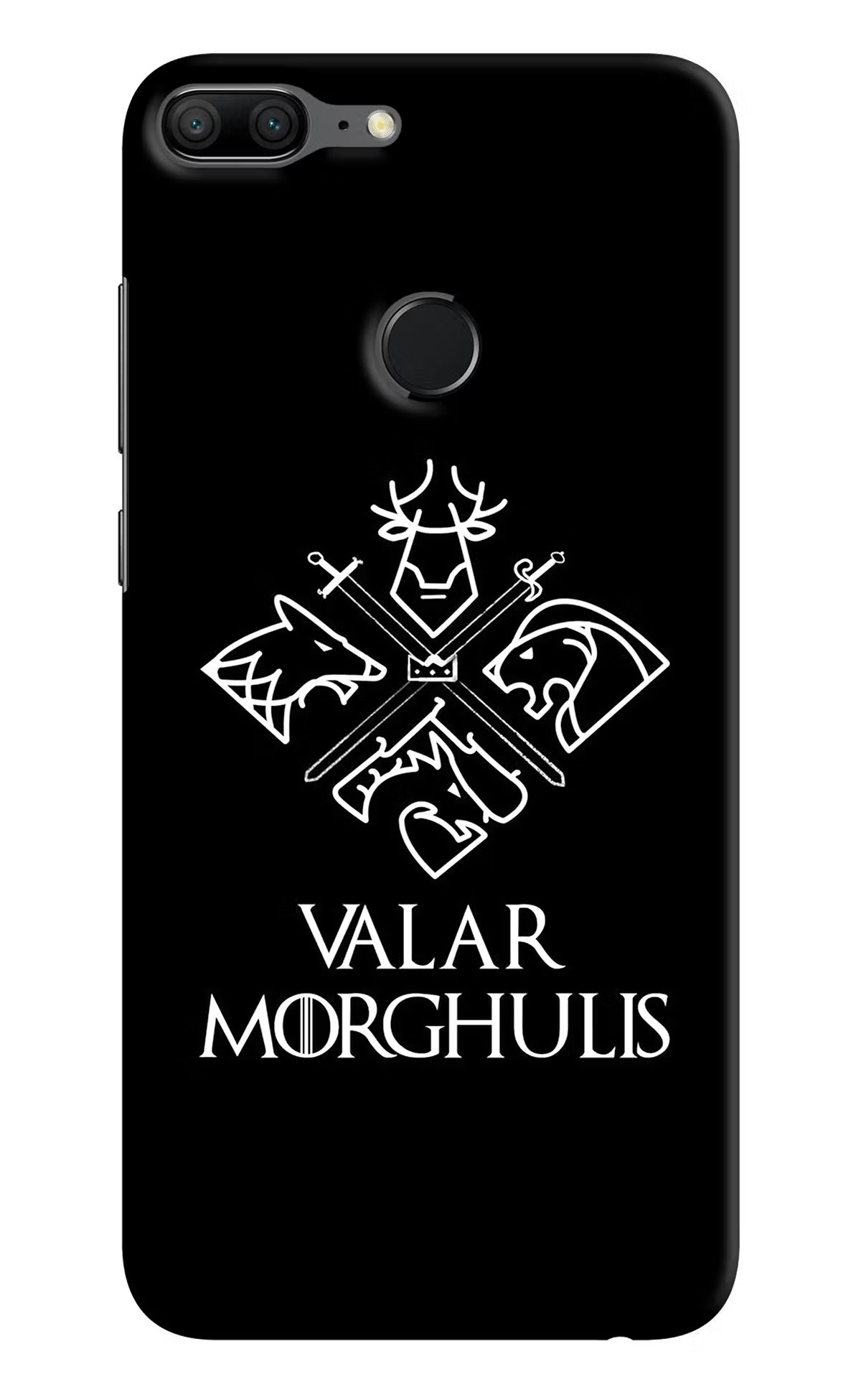 Valar Morghulis | Game Of Thrones Honor 9 Lite Hard Case Back Cover by Casekaro