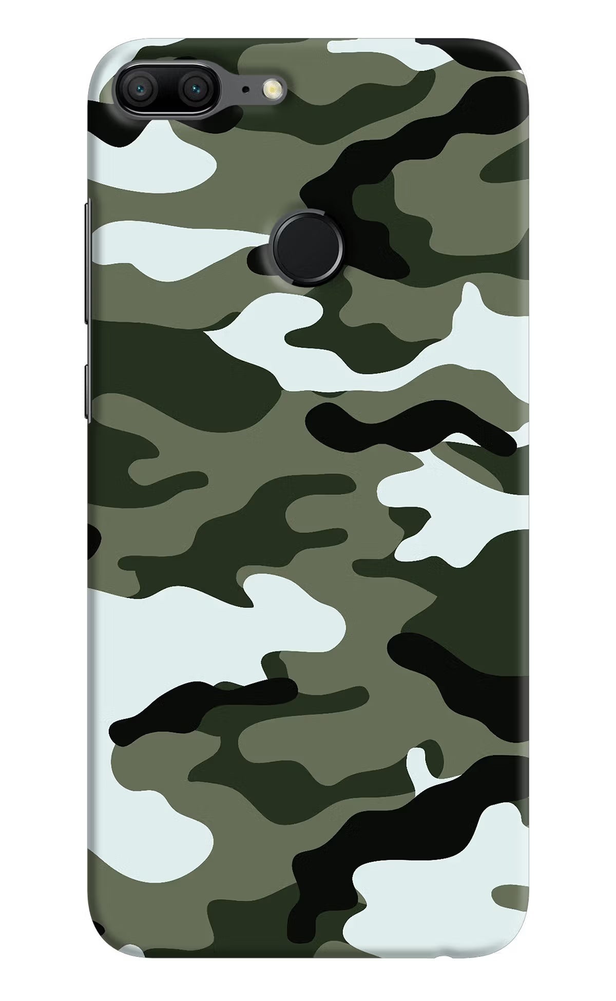 Camouflage Honor 9 Lite Hard Case Back Cover by Casekaro