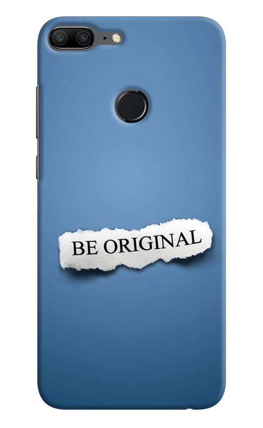 Be Original Honor 9 Lite Hard Case Back Cover by Casekaro