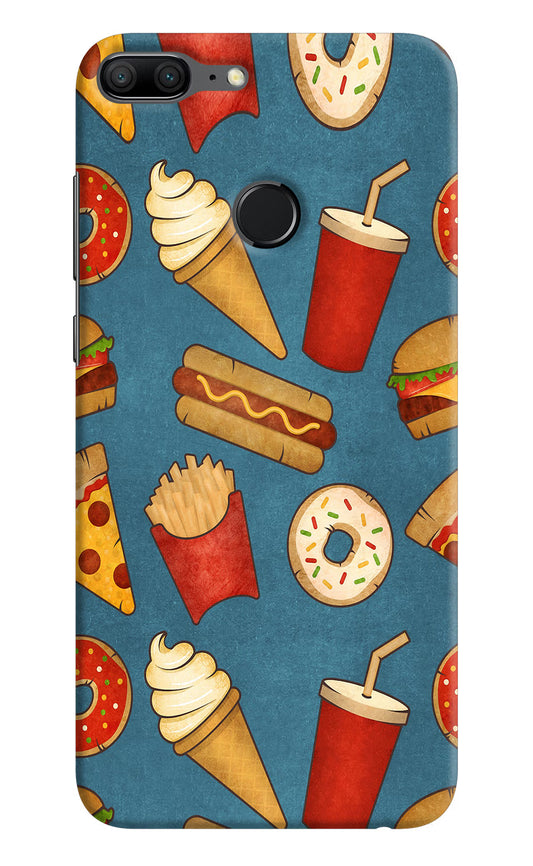 Foodie Honor 9 Lite Hard Case Back Cover by Casekaro