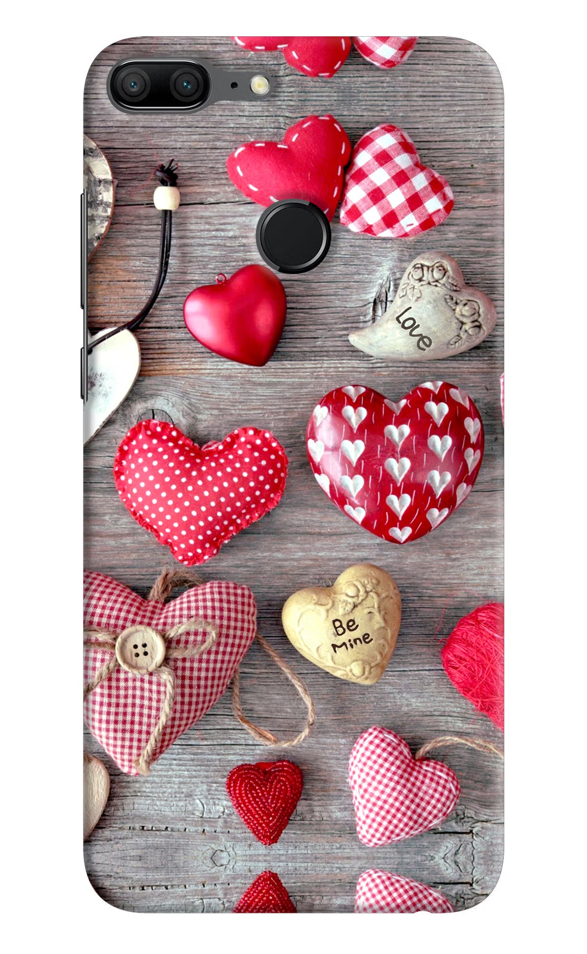 Love Wallpaper Honor 9 Lite Hard Case Back Cover by Casekaro