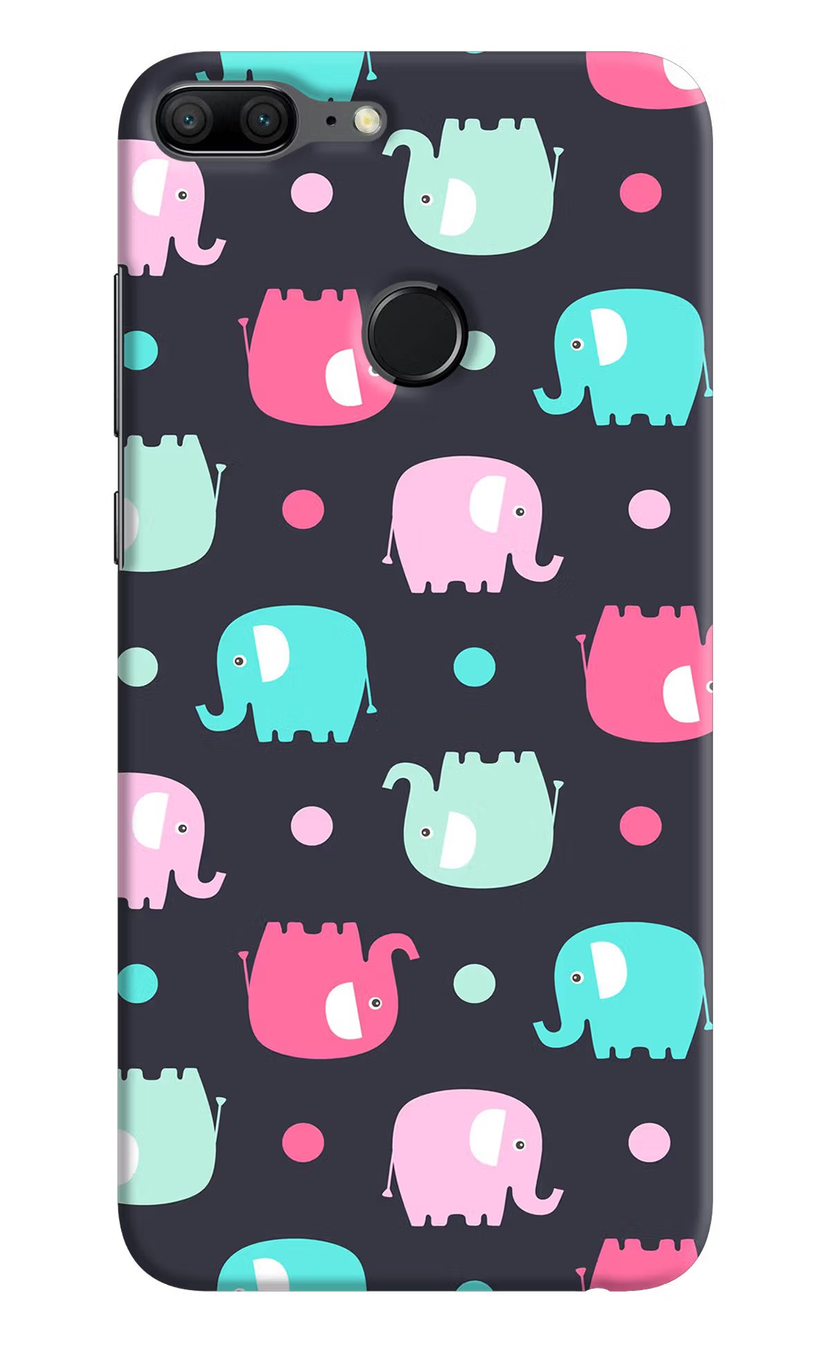 Elephants Honor 9 Lite Hard Case Back Cover by Casekaro