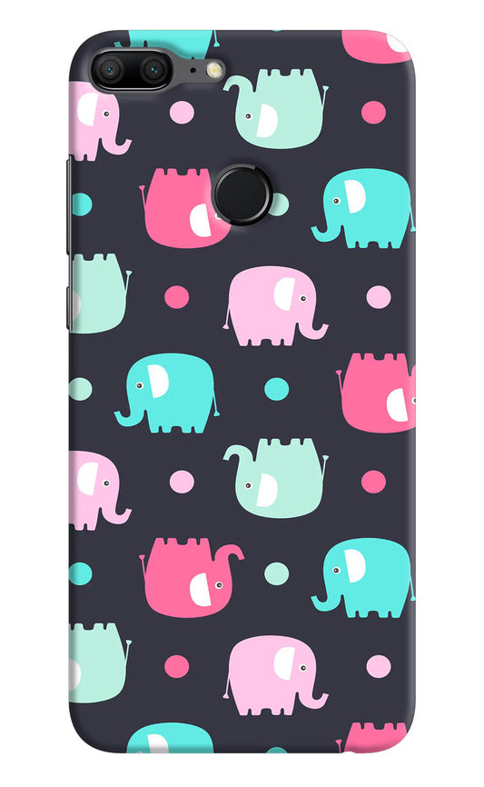 Elephants Honor 9 Lite Hard Case Back Cover by Casekaro