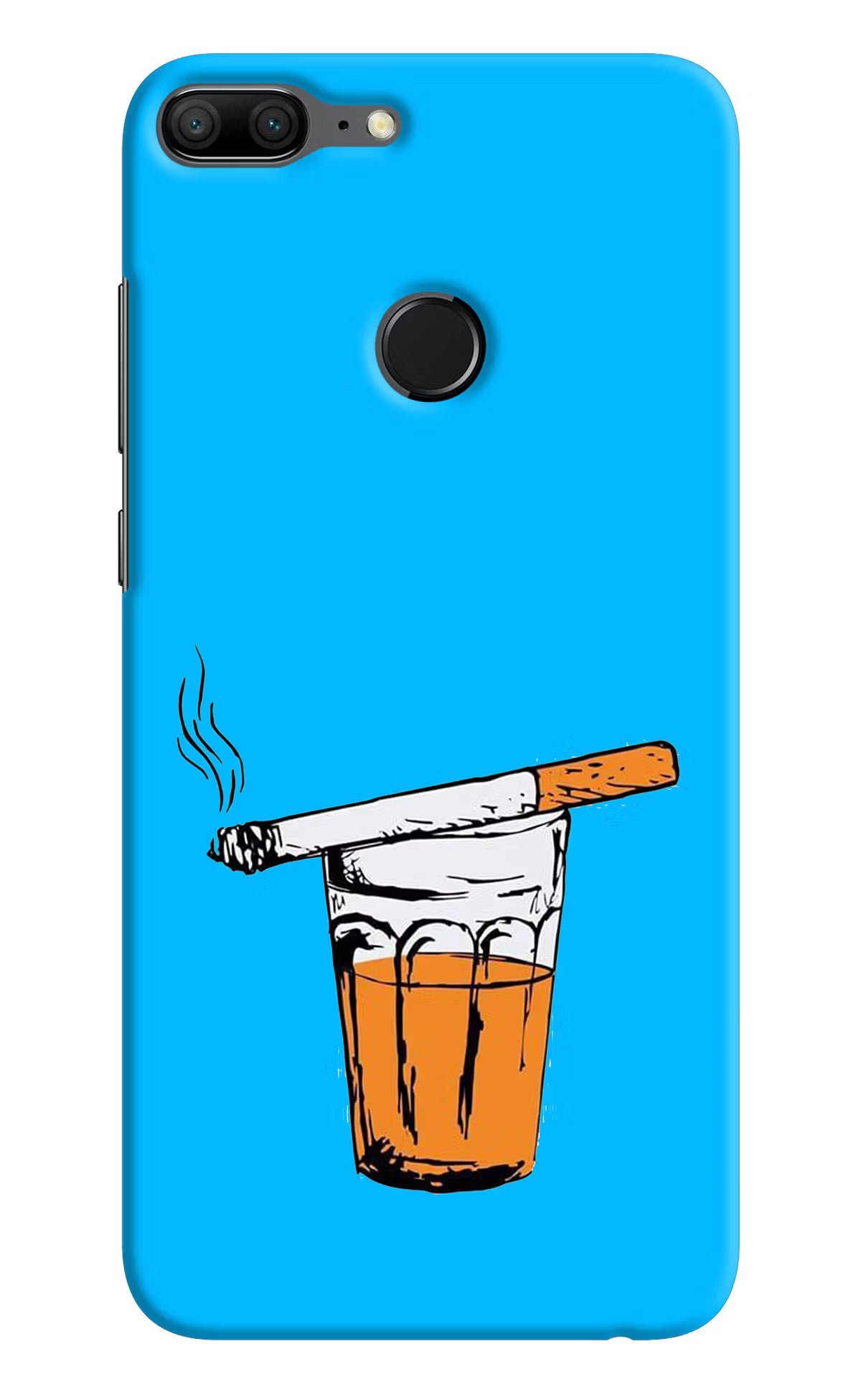 Chai Sutta Honor 9 Lite Hard Case Back Cover by Casekaro