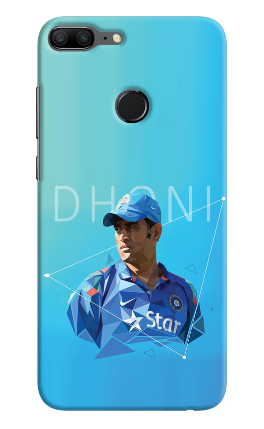 Dhoni Artwork Honor 9 Lite Hard Case Back Cover by Casekaro