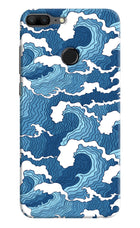 Blue Waves Honor 9 Lite Hard Case Back Cover by Casekaro