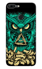 Green Owl Honor 9 Lite Hard Case Back Cover by Casekaro