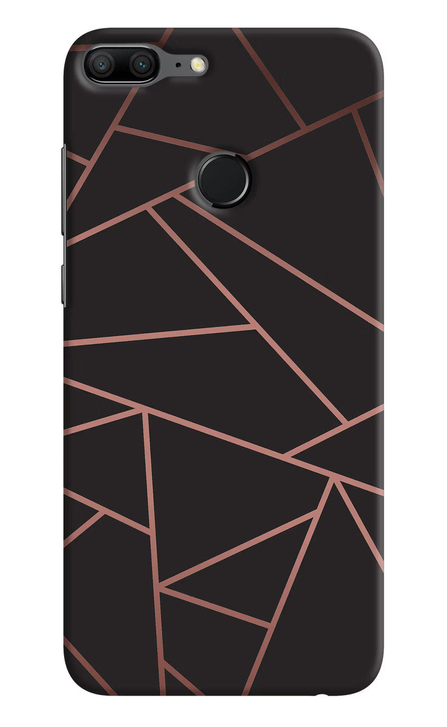 Geometric Pattern Honor 9 Lite Back Cover, Hard case