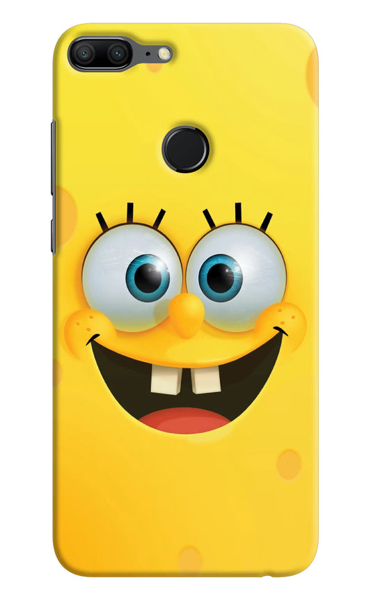Sponge 1 Honor 9 Lite Hard Case Back Cover by Casekaro