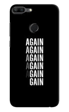 Again Again Gain Honor 9 Lite Hard Case Back Cover by Casekaro