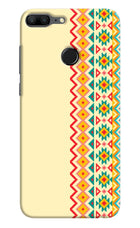 Ethnic Seamless Honor 9 Lite Hard Case Back Cover by Casekaro