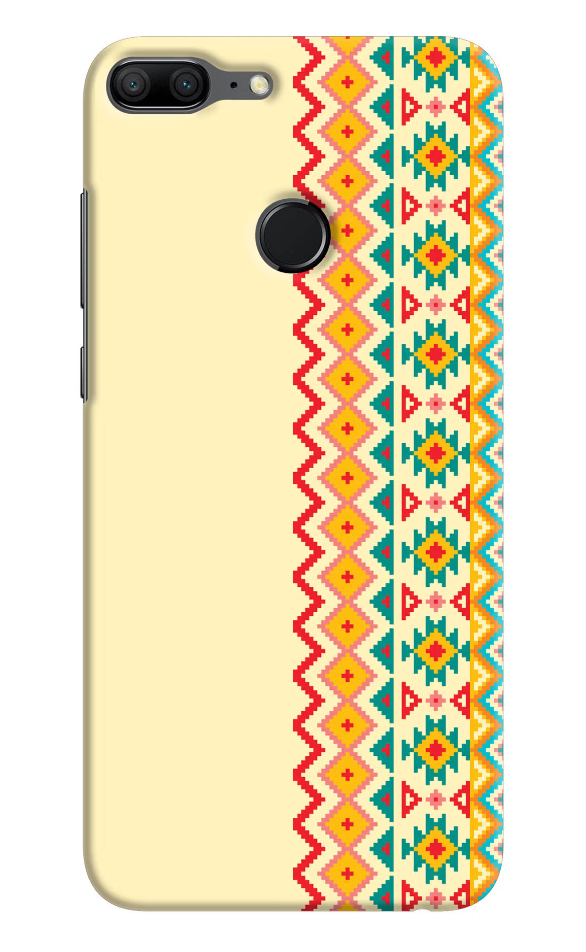 Ethnic Seamless Honor 9 Lite Hard Case Back Cover by Casekaro