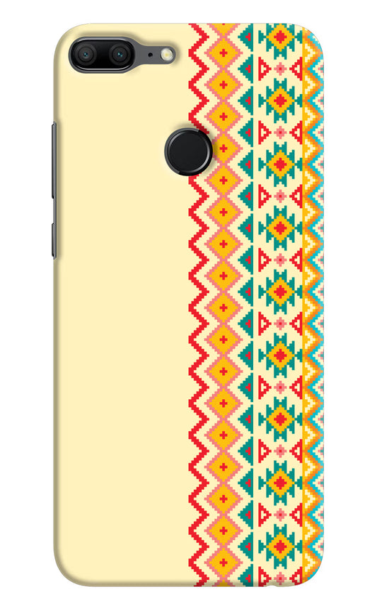 Ethnic Seamless Honor 9 Lite Hard Case Back Cover by Casekaro