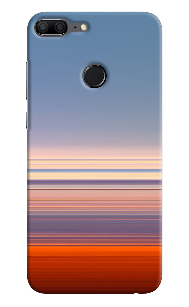 Morning Colors Honor 9 Lite Hard Case Back Cover by Casekaro
