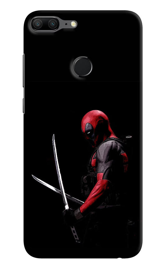 Deadpool Honor 9 Lite Hard Case Back Cover by Casekaro