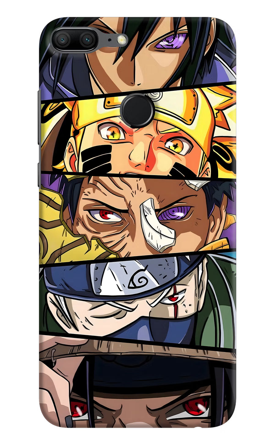 Naruto Character Honor 9 Lite Back Cover, Hard case