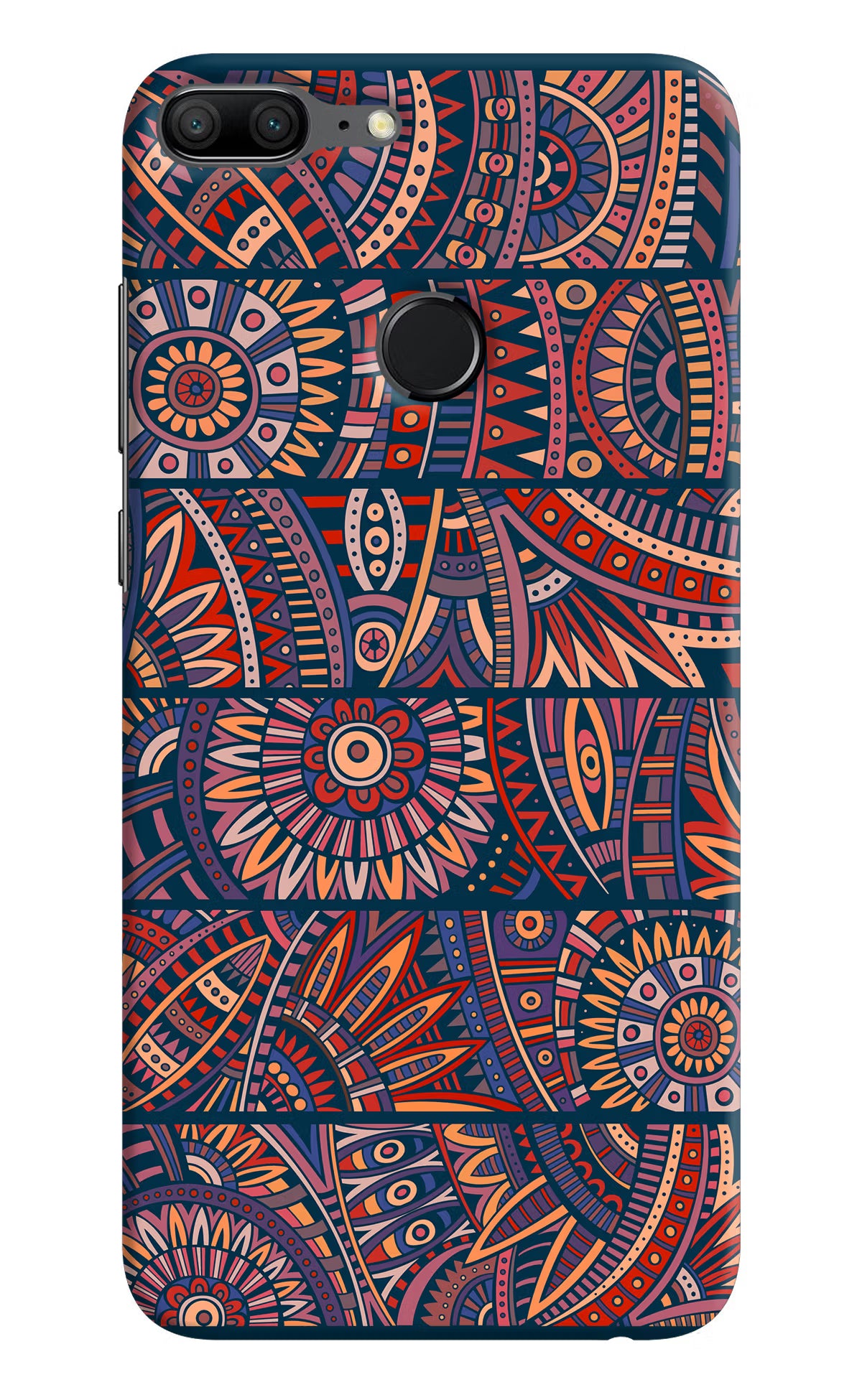 African Culture Design Honor 9 Lite Hard Case Back Cover by Casekaro