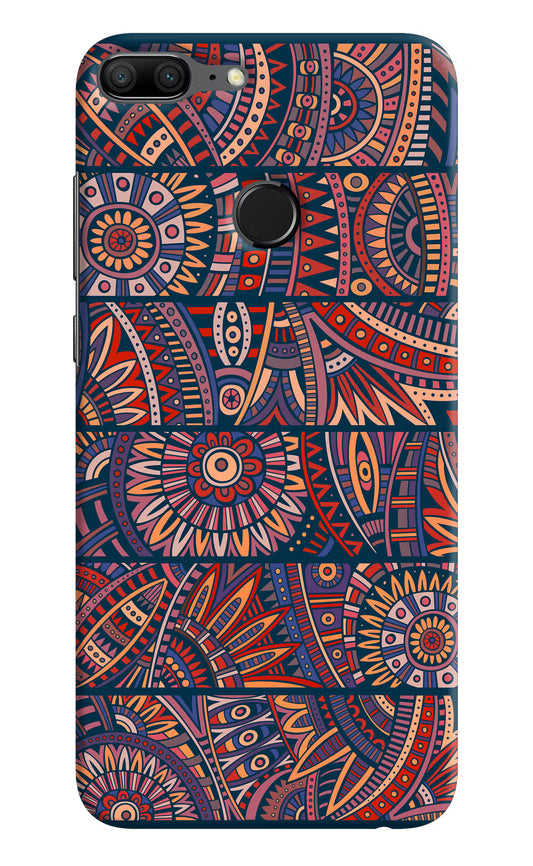 African Culture Design Honor 9 Lite Hard Case Back Cover by Casekaro