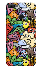 Veggie Doodle Honor 9 Lite Hard Case Back Cover by Casekaro