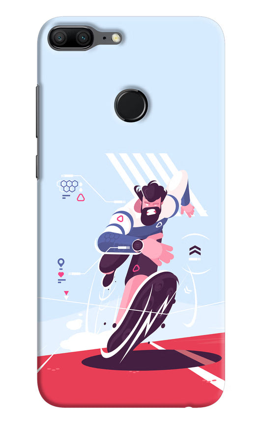 Run Pro Honor 9 Lite Hard Case Back Cover by Casekaro