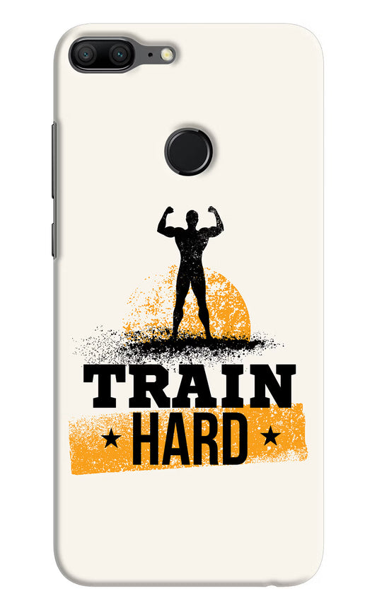 Train Hard Honor 9 Lite Hard Case Back Cover by Casekaro