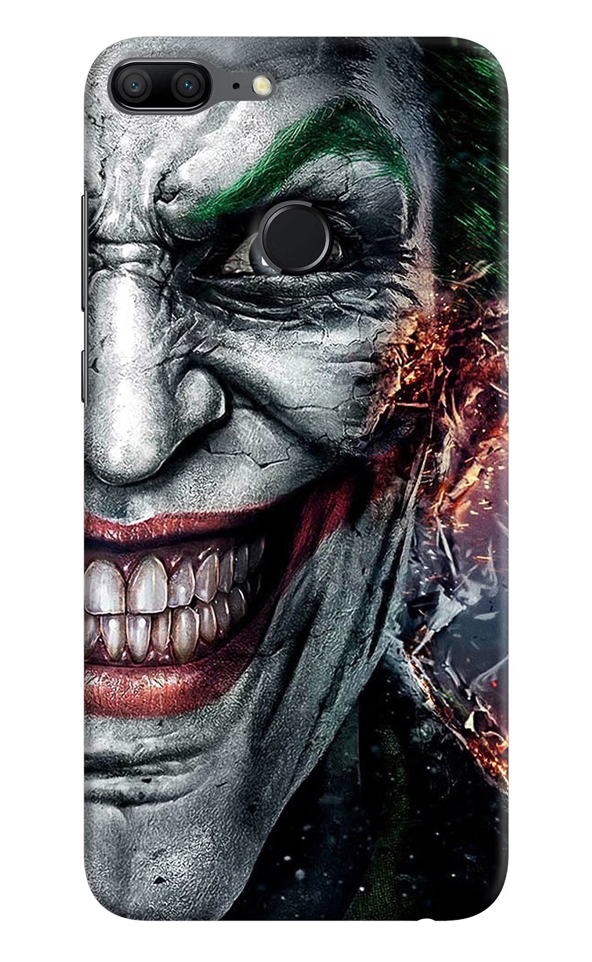 Joker Cam Honor 9 Lite Hard Case Back Cover by Casekaro