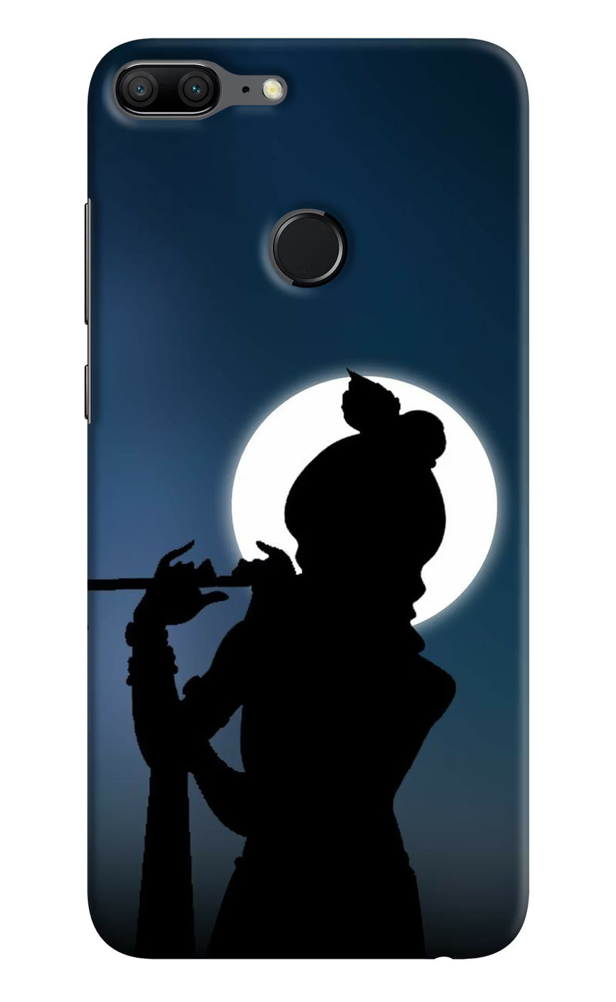 Shri Krishna Silhouette Honor 9 Lite Back Cover, Hard case