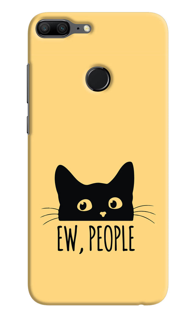 Ew People Catitude Honor 9 Lite Hard Case Back Cover by Casekaro