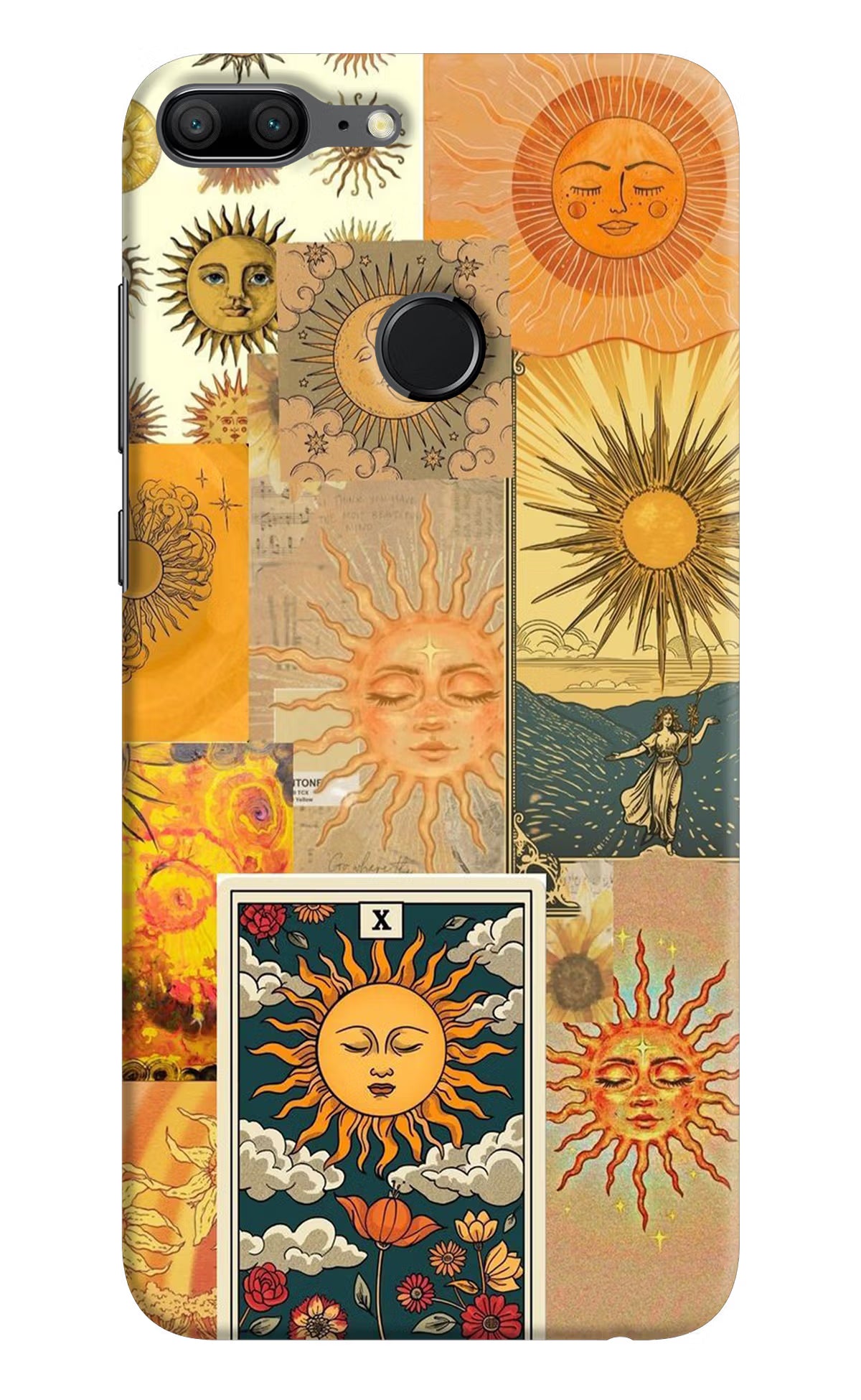 Sun Honor 9 Lite Hard Case Back Cover by Casekaro